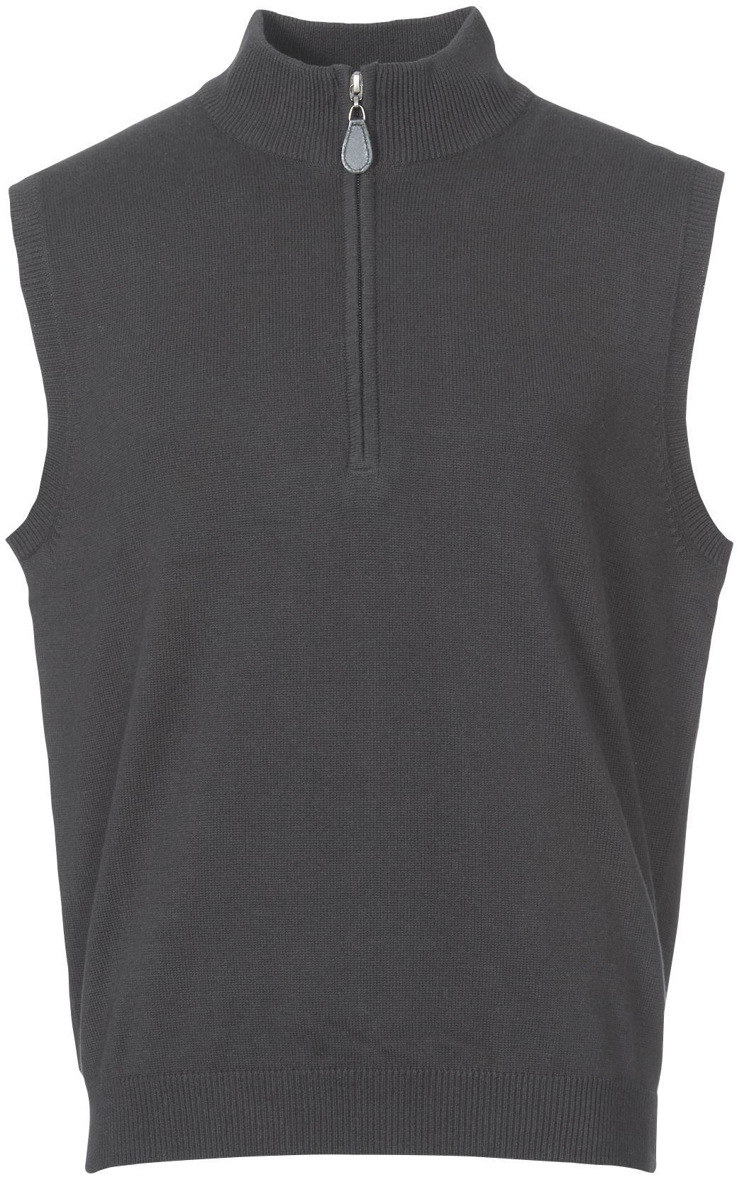 Walter Hagen Men's Lawlor Solid &frac14; Zip Sweater Vest<br />
