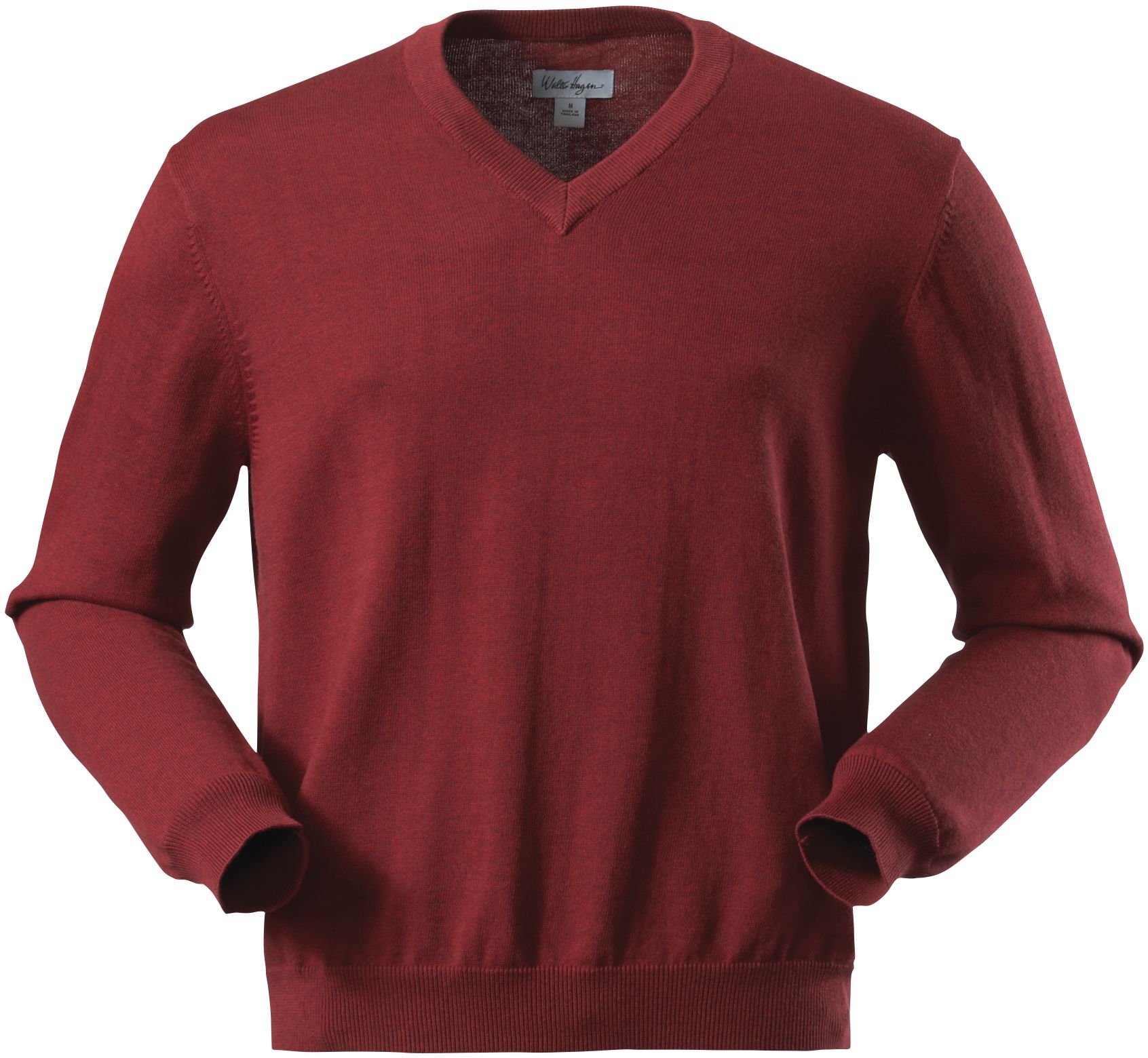 Walter Hagen Men's Tracanna V-Neck Long Sleeve Sweater