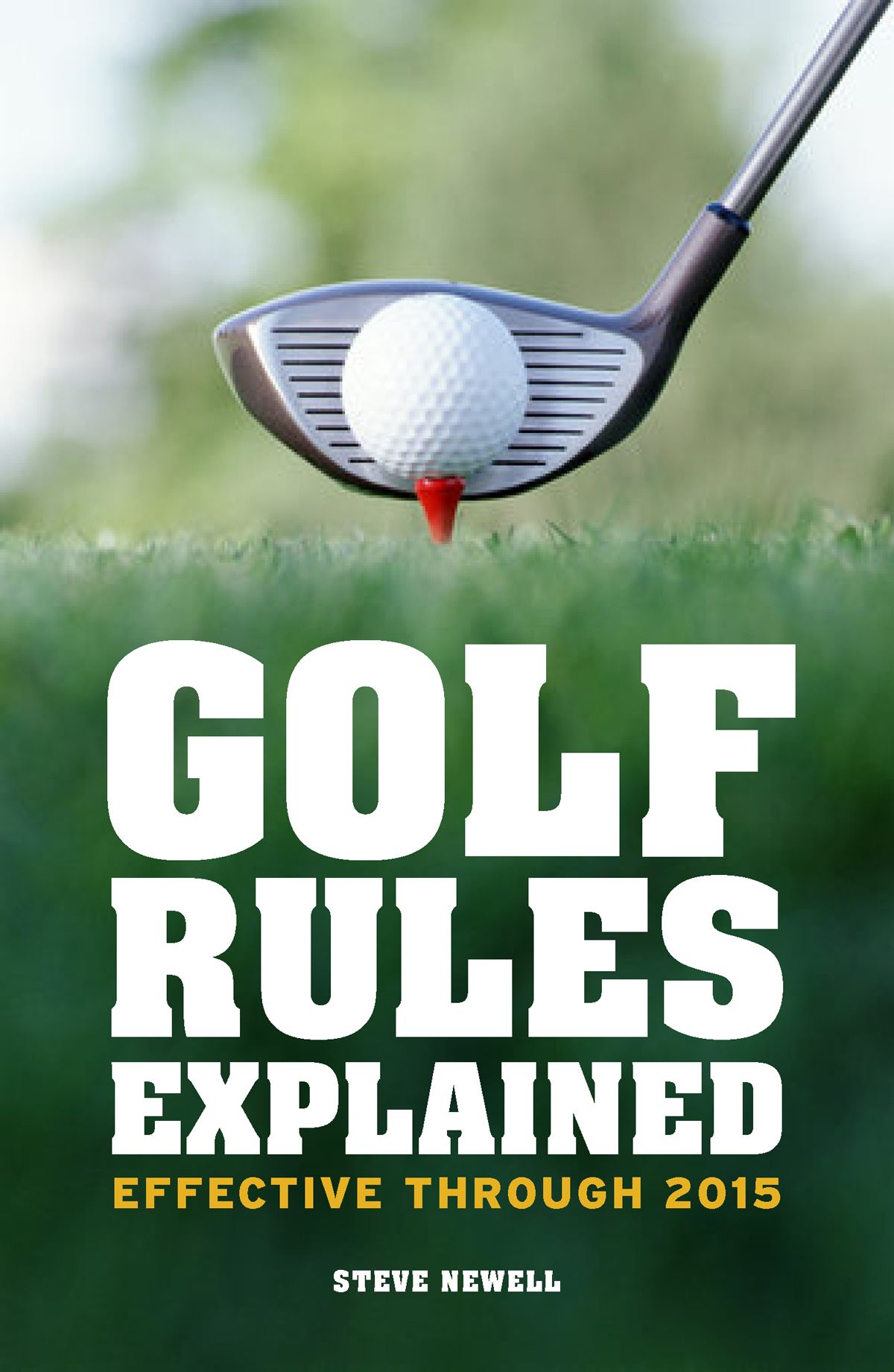 Booklegger Golf Rules Explained Book