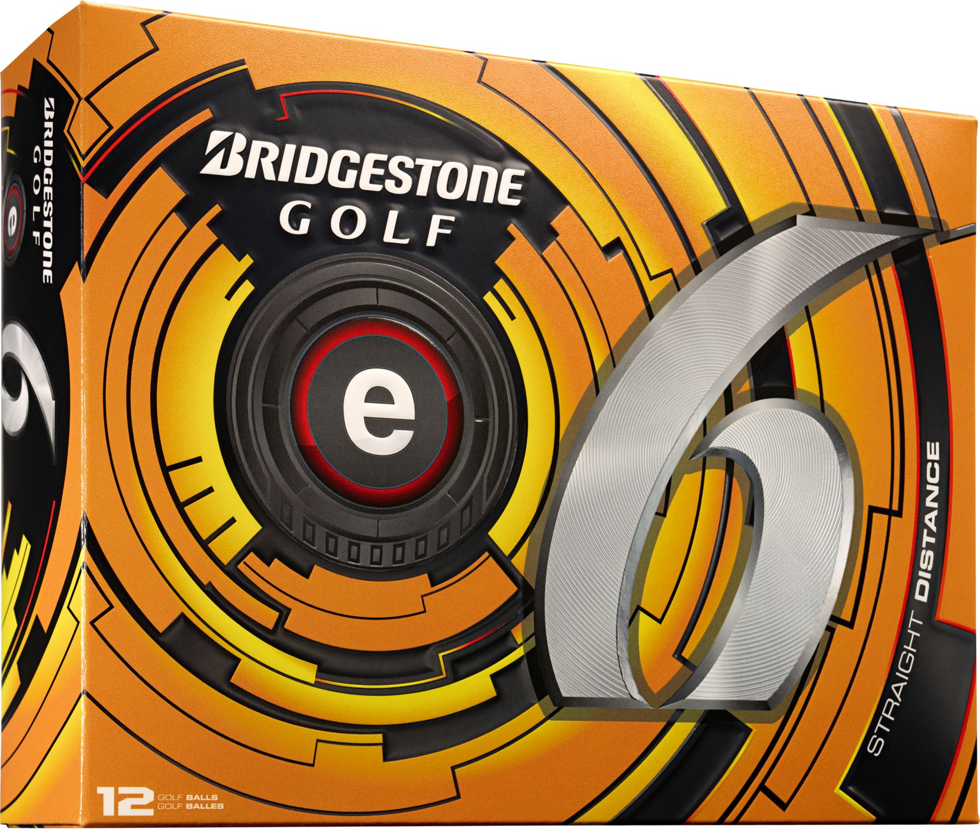 Bridgestone e6 Straight Distance Golf Balls - 12 pack