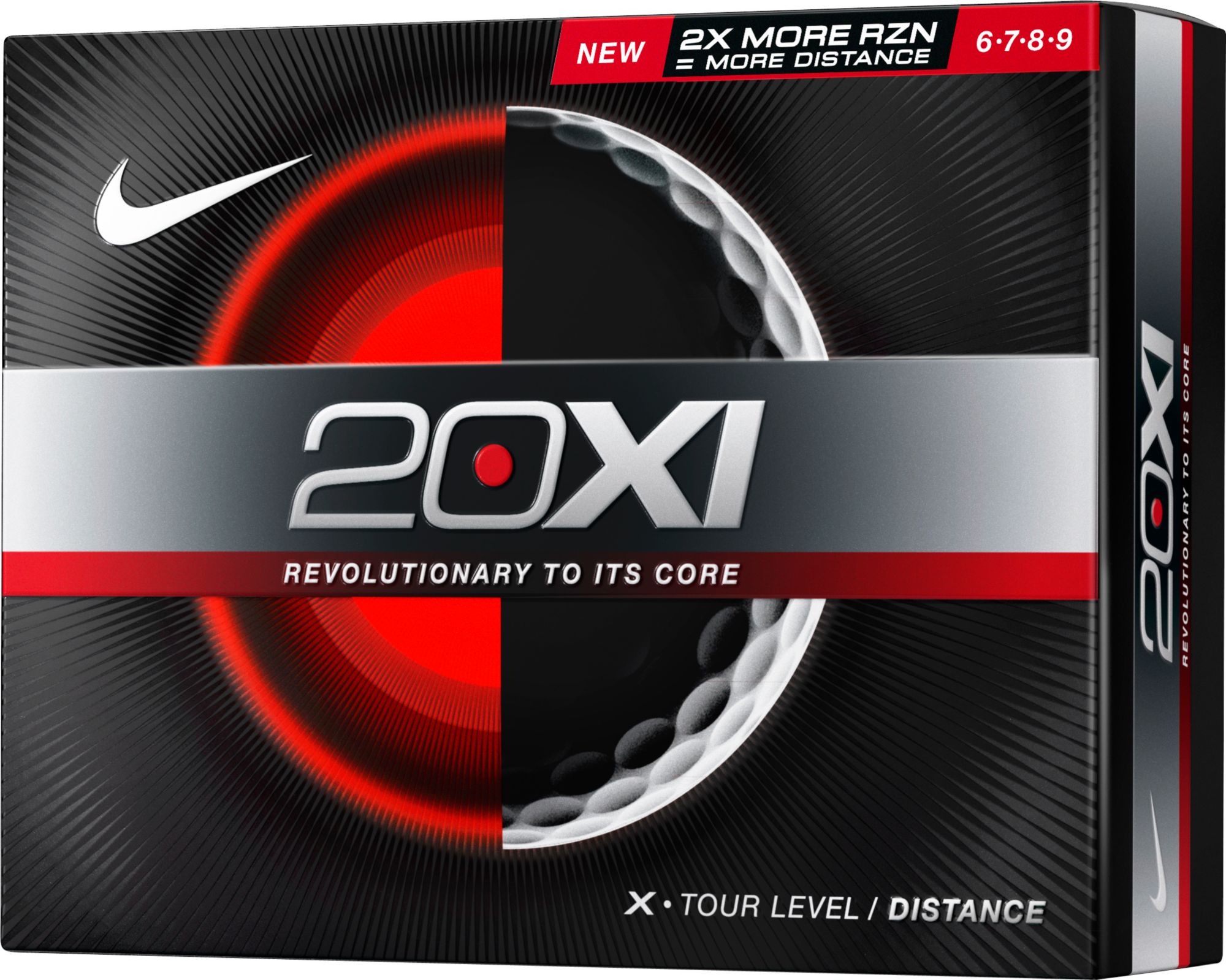 Nike 20XI-X High Numbers Golf Balls - 12 pack