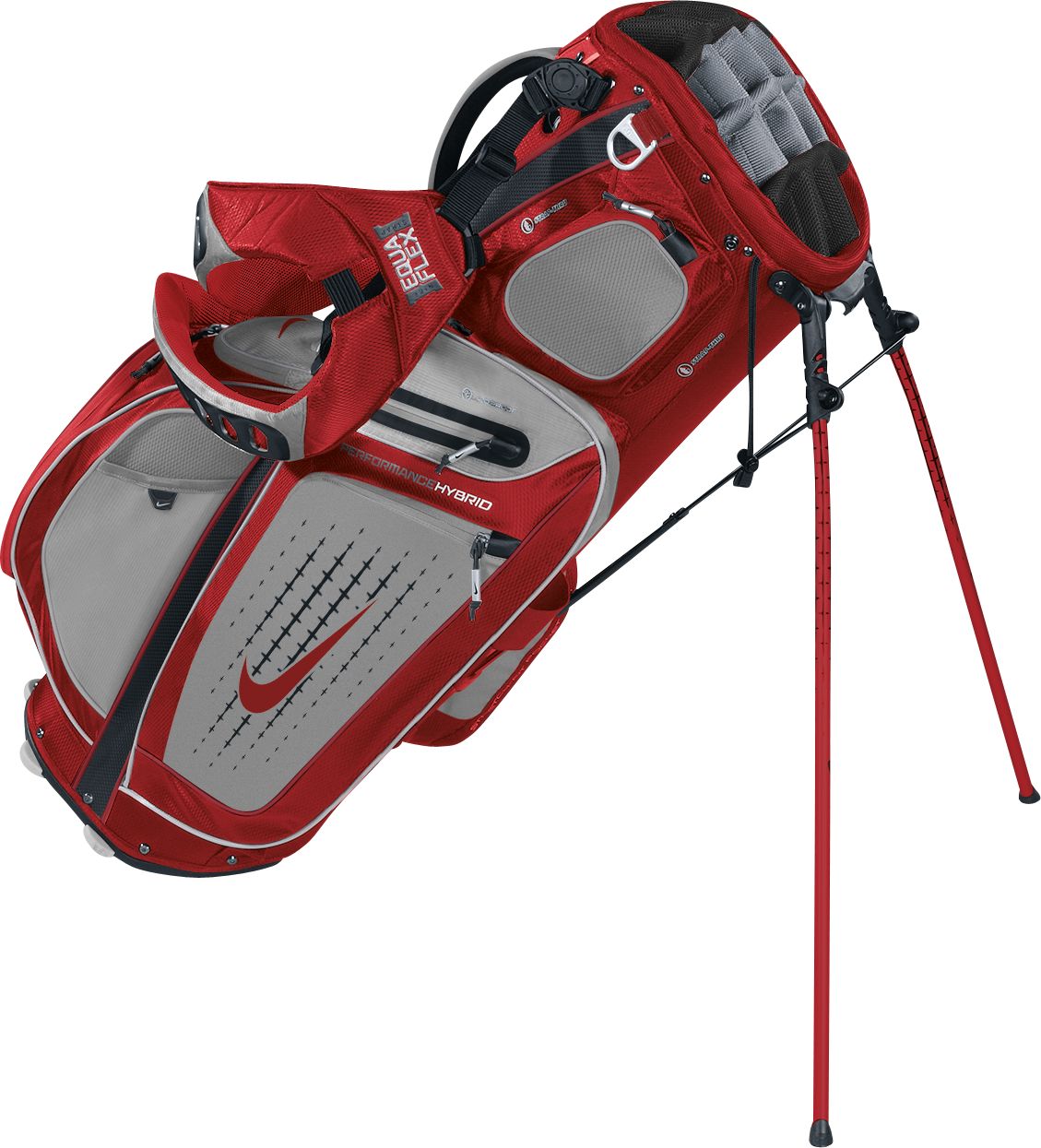 Red Black Silver