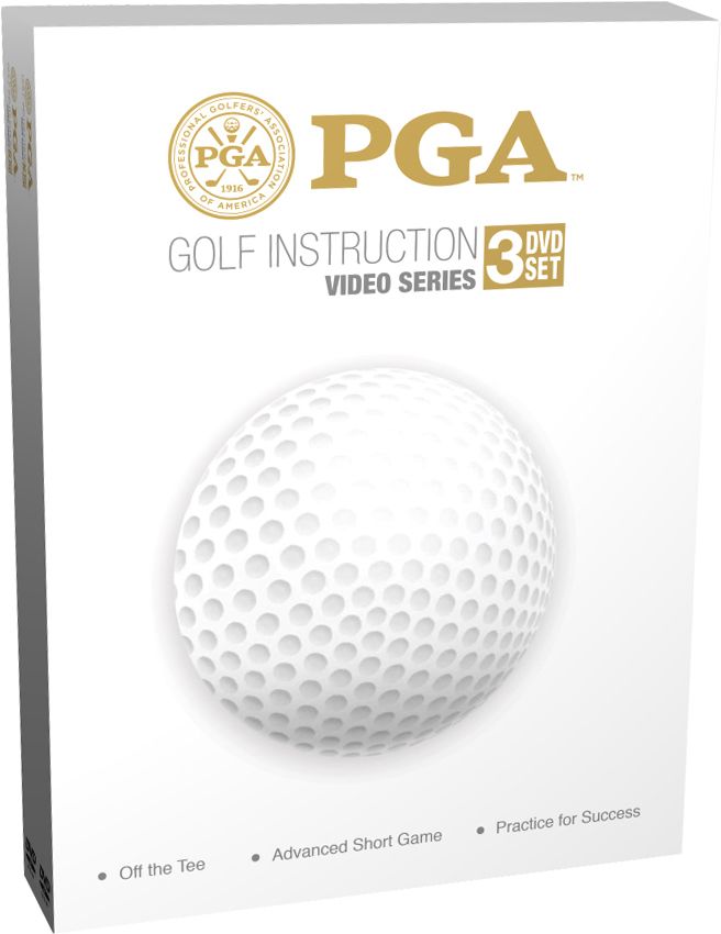 PGA Golf Instruction Video Series - set of 3