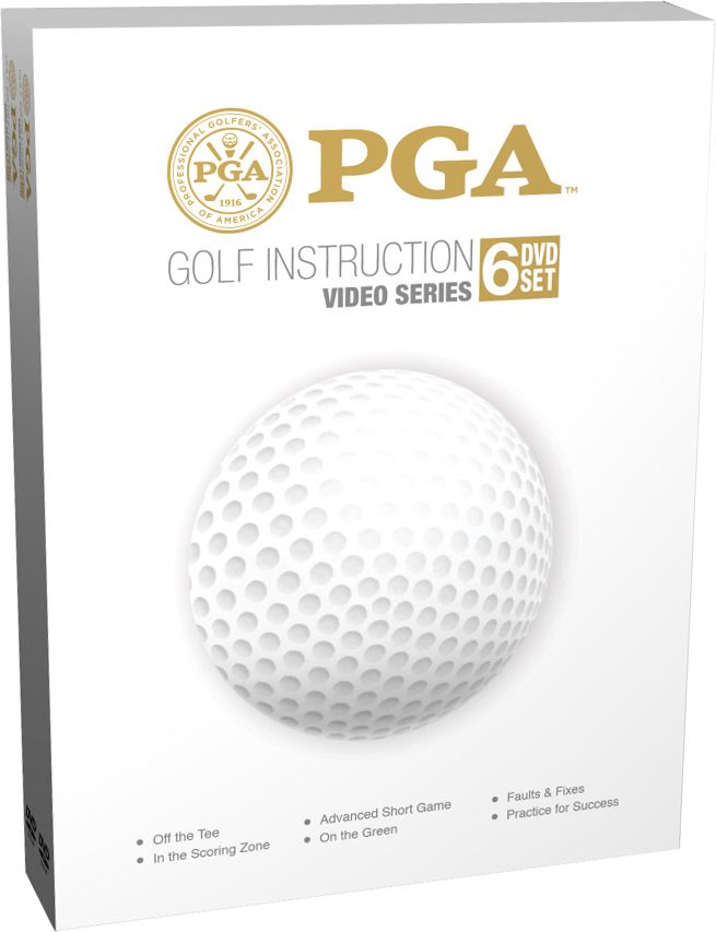 PGA Golf Instruction Video Series - set of 6