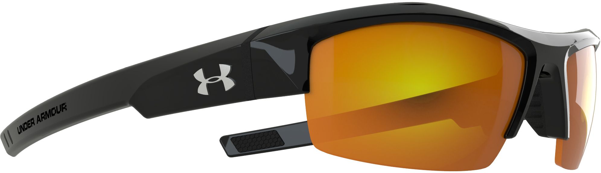 Under Armour Igniter Sunglasses with Orange Multiflection - Black