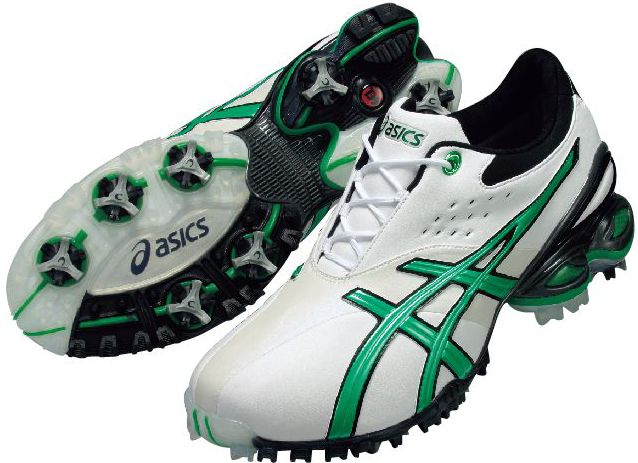 Asics Men's GEL-Ace Top Golf Shoe - White/Green