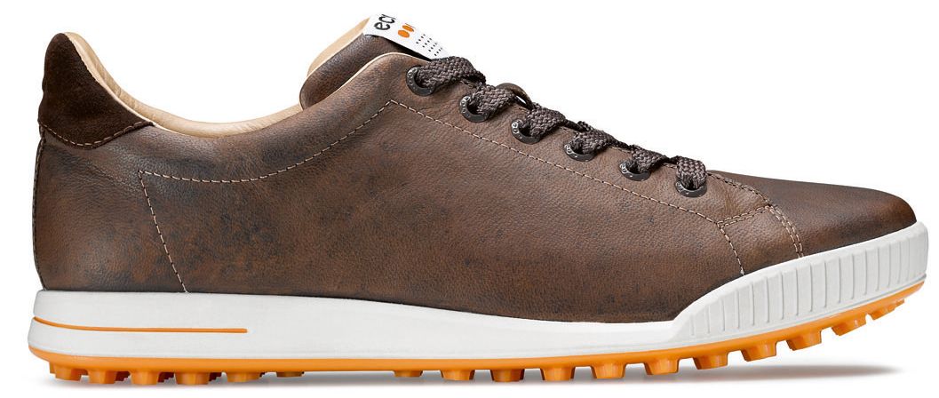 ECCO Men's Golf Street Golf Shoes - Sepia/Coffee