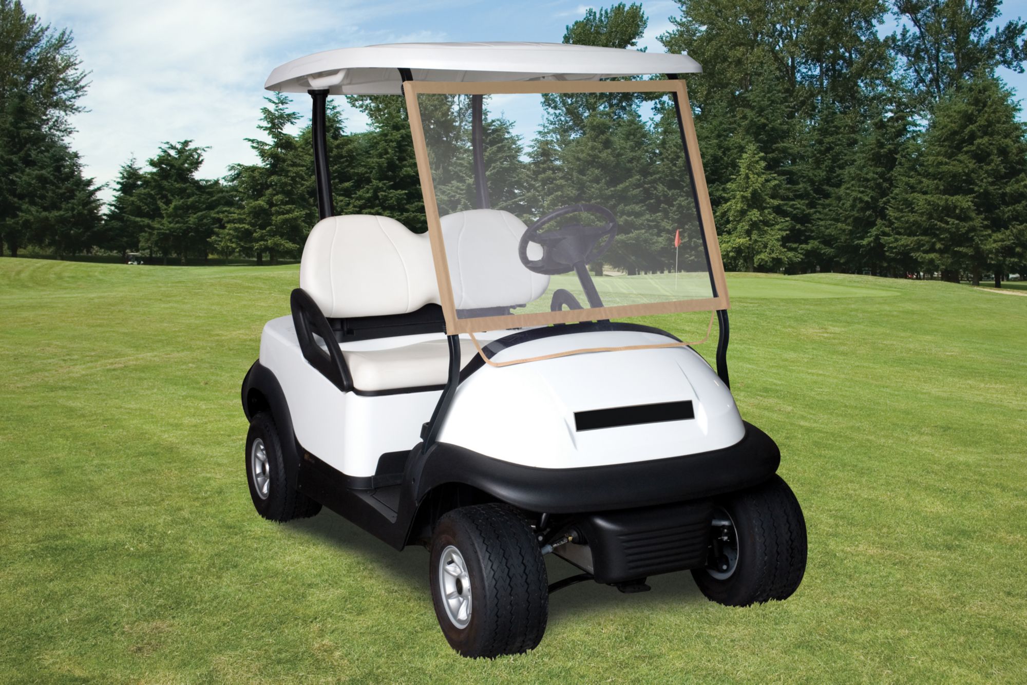 Classic Accessories Deluxe Portable Golf Cart Windshield