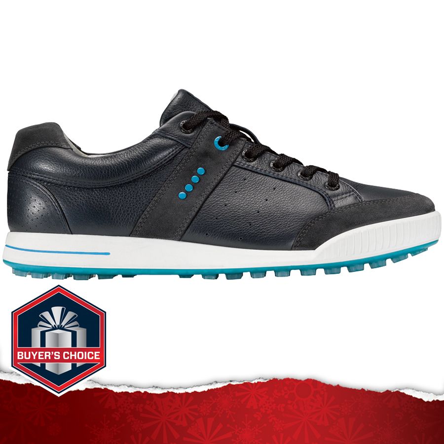 ECCO Men's Street Premiere Golf Shoes - Navy