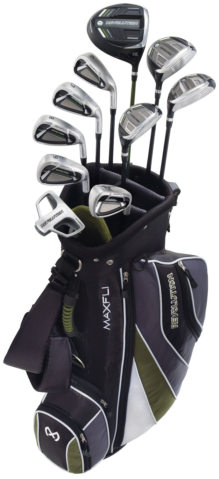 Maxfli Men's Revolution Set - (Graphite)