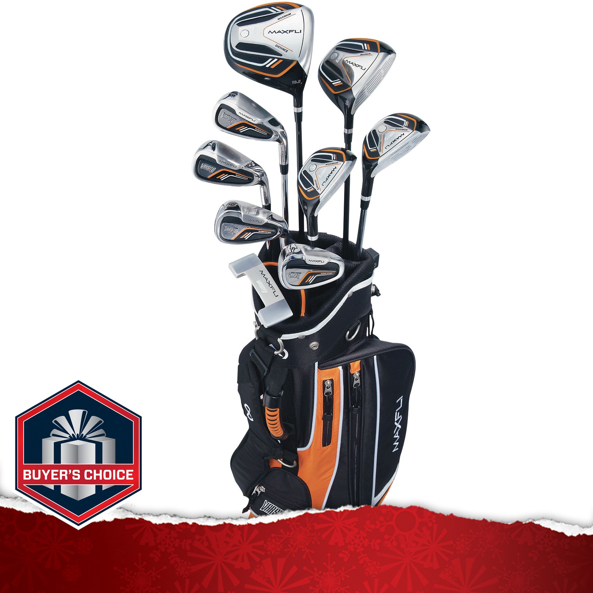 Maxfli Boy's Varsity Golf Set