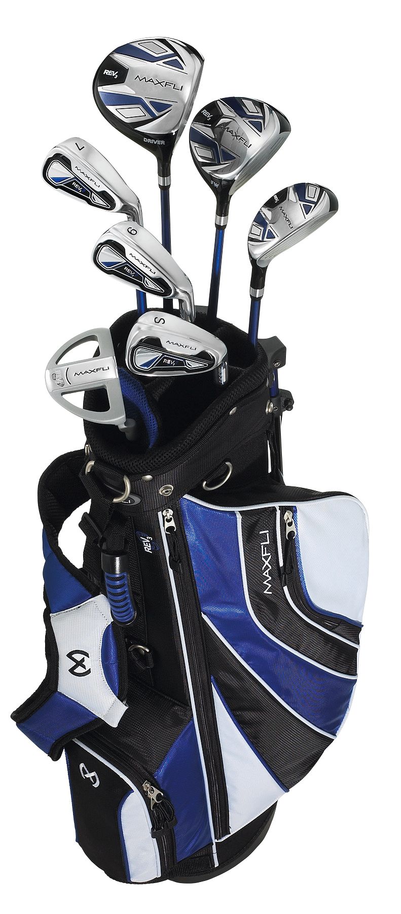 Maxfli Jr. Series III Blue Complete Set
