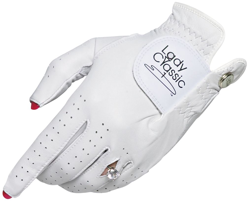 Lady Classic Women's Nail & Ring Cabretta Leather Golf Glove - Right Hand