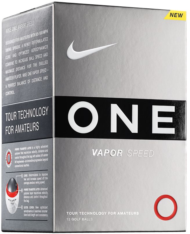 Nike One Vapor Speed Golf Balls 2010 - 12 pack (Personalized)