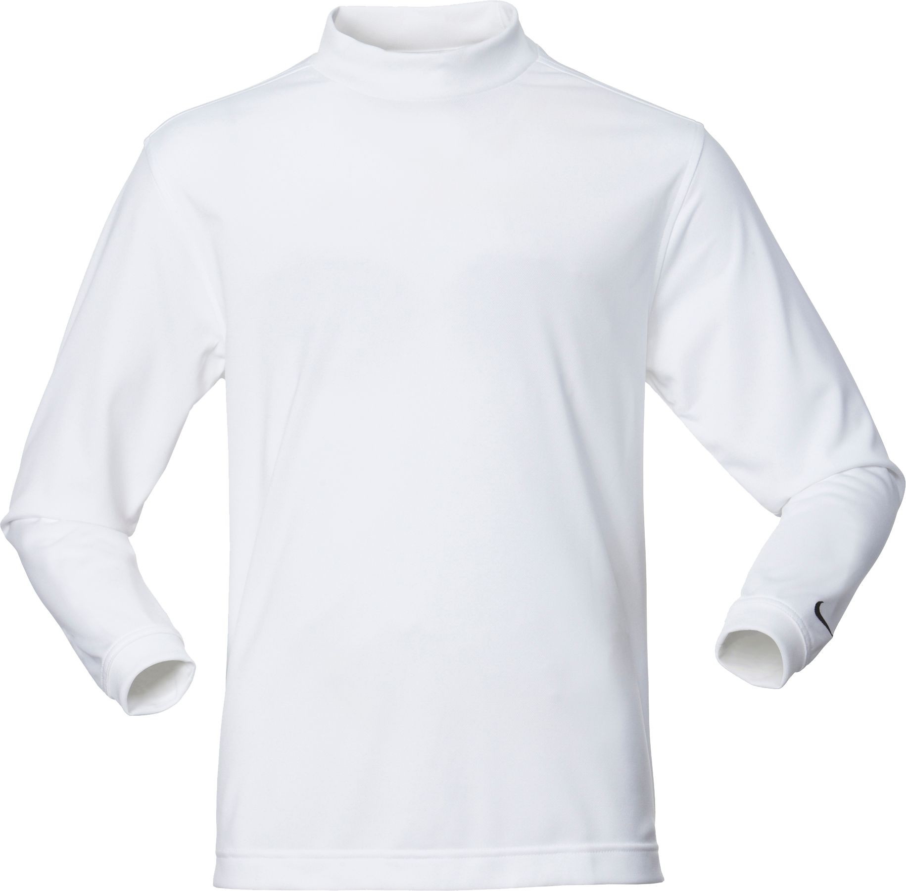 Nike Kids Dri-Fit Tech Long Sleeve Mock Polo