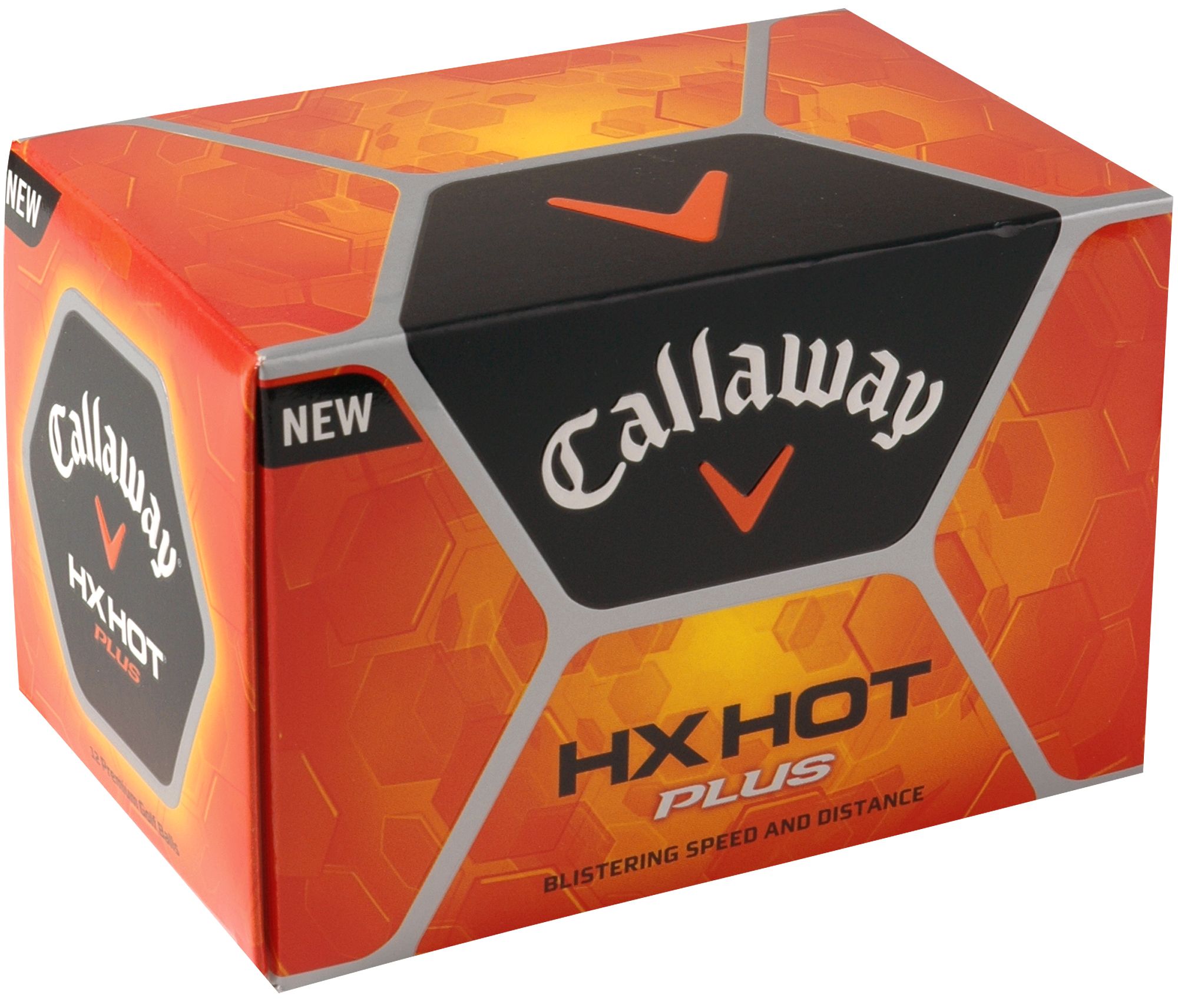 Callaway HX Hot Plus Golf Balls - 12 Pack