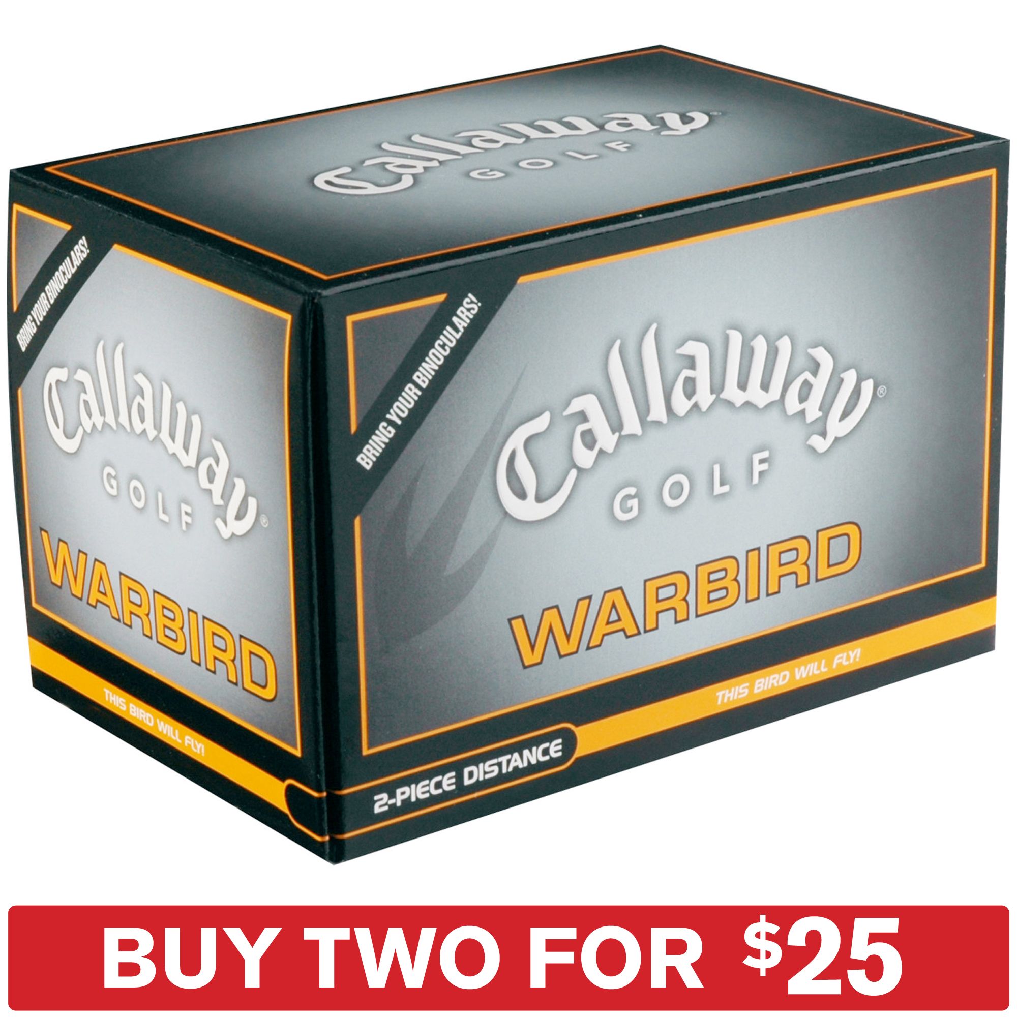 Callaway Warbird Golf Balls - 12 pack