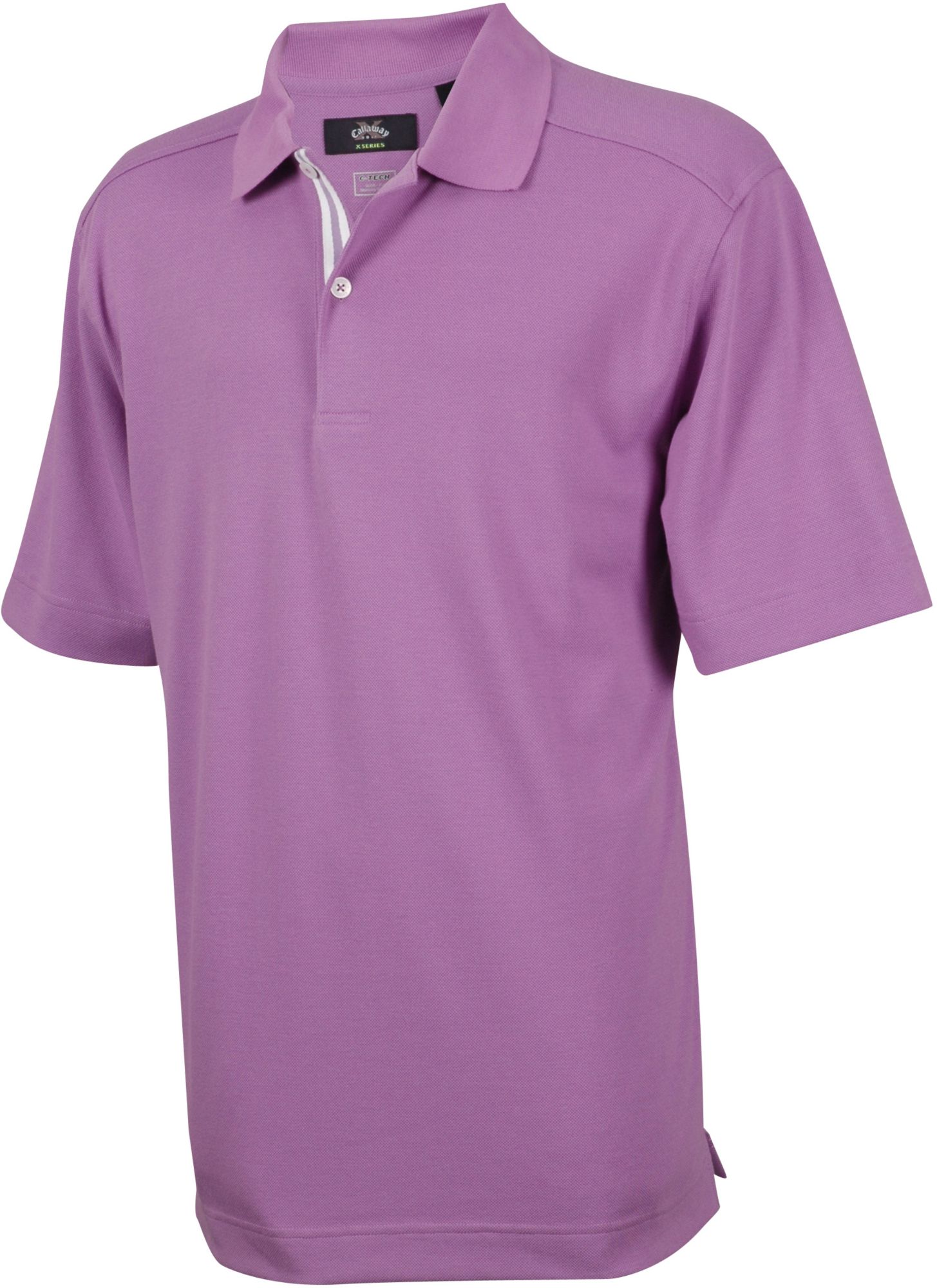 Callaway Golf Men's C-Tech Solid Short Sleeve Polo