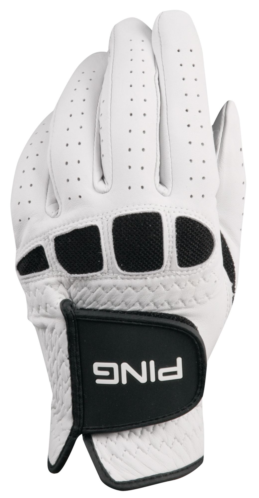 PING Golf M-Fit Golf Glove - White/ Black