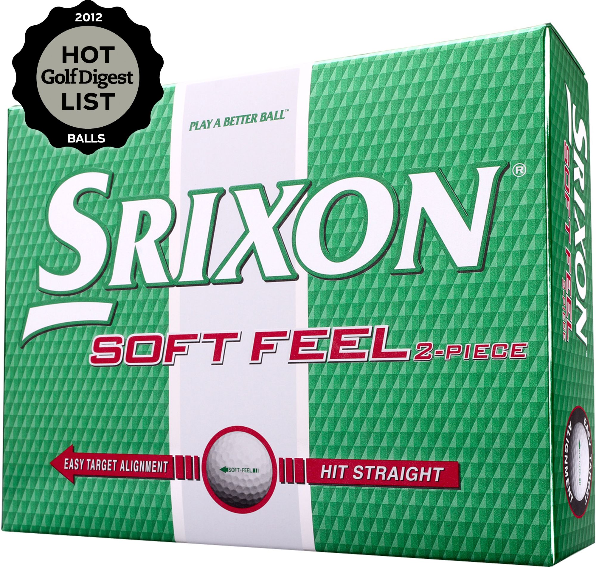 Srixon Soft Feel Golf Balls- 12 Pack (Personalized)