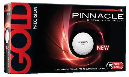 Pinnacle Gold Precision Golf Balls - 15 pack
