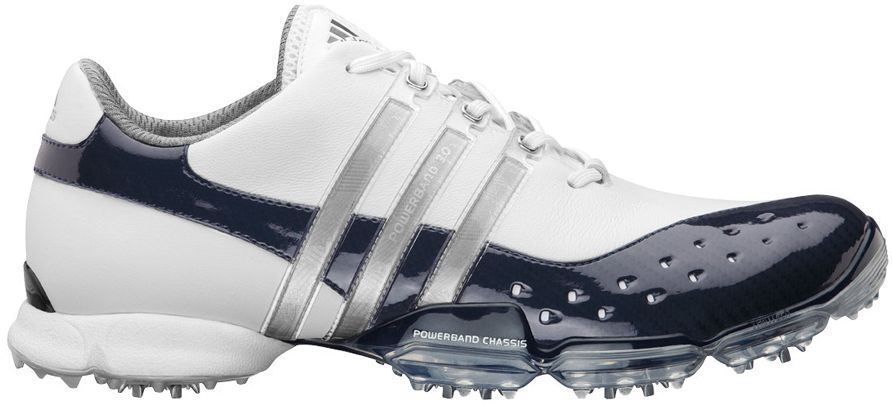 adidas Men's Powerband 3.0 Golf Shoes - Navy