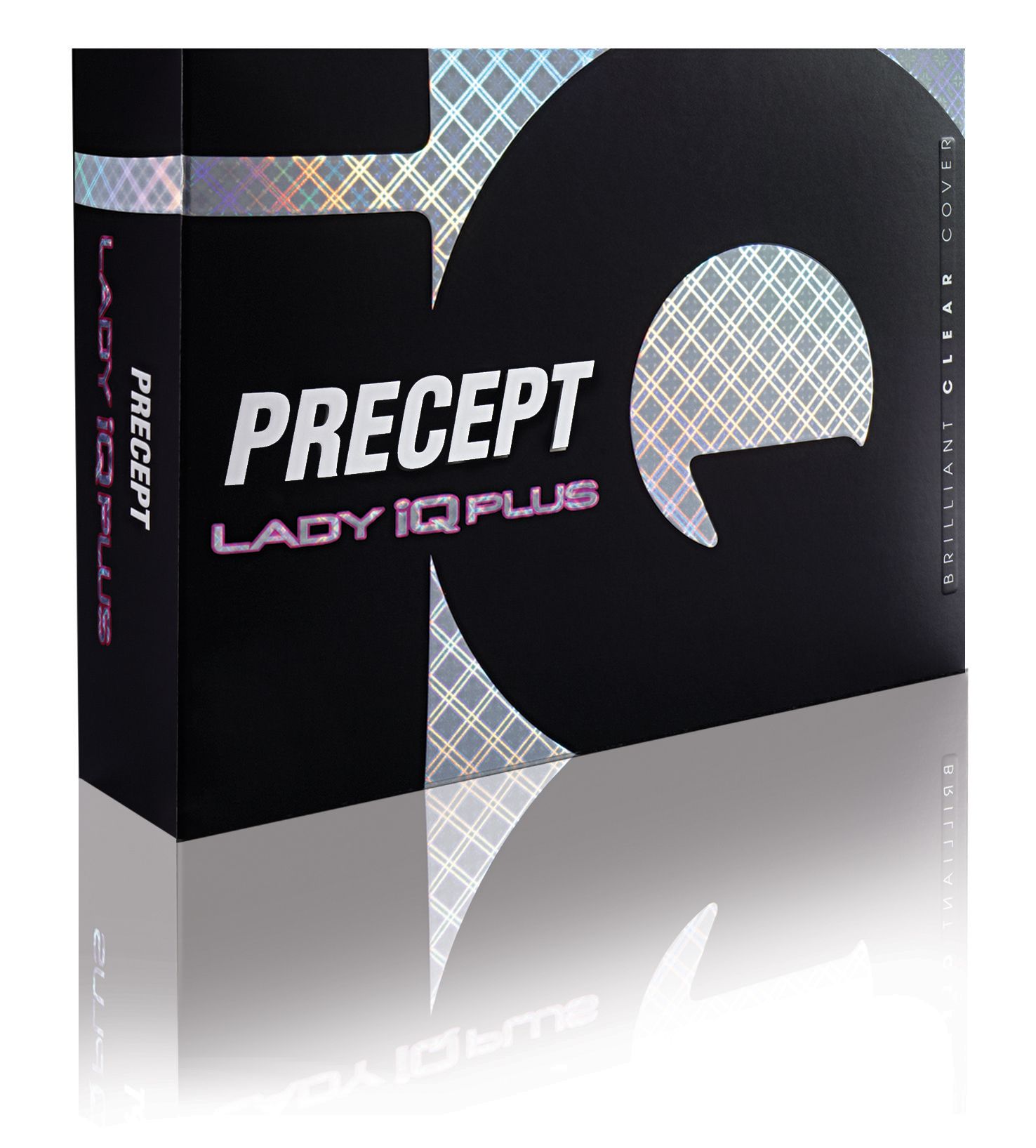 Precept Lady iQ Plus Clear Golf Balls 2010 - 12 pack (Personalized)