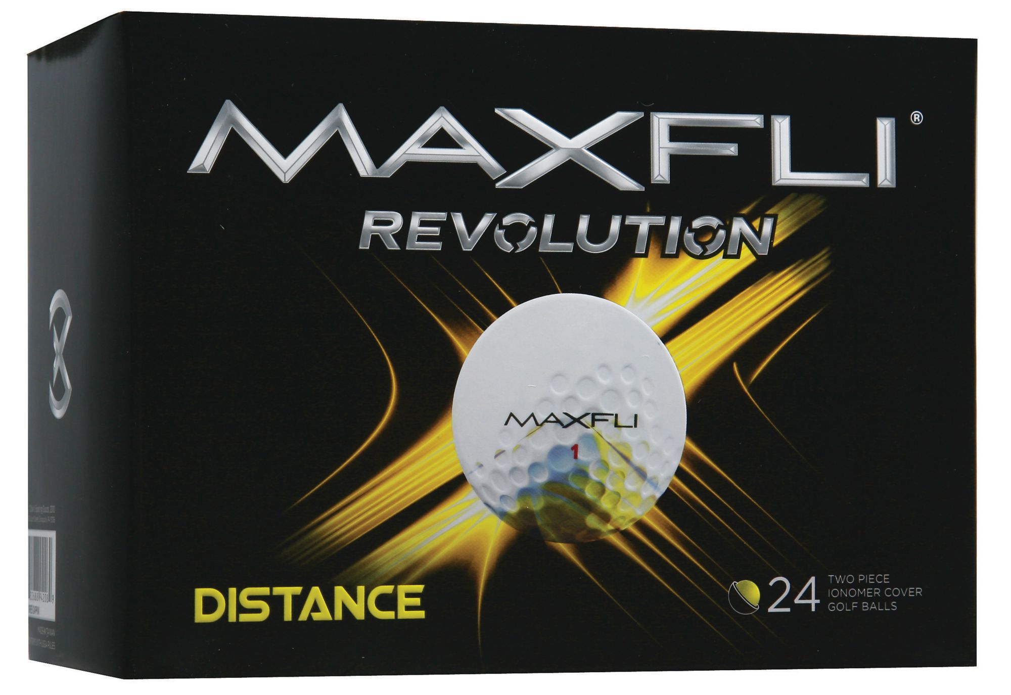Maxfli Revolution Distance Golf Balls - 24 Pack