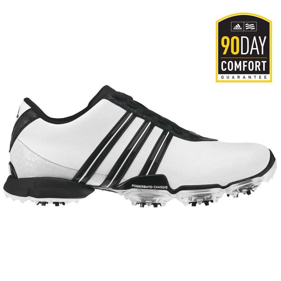 adidas Womens Signature Paula Golf Shoe - White/Black