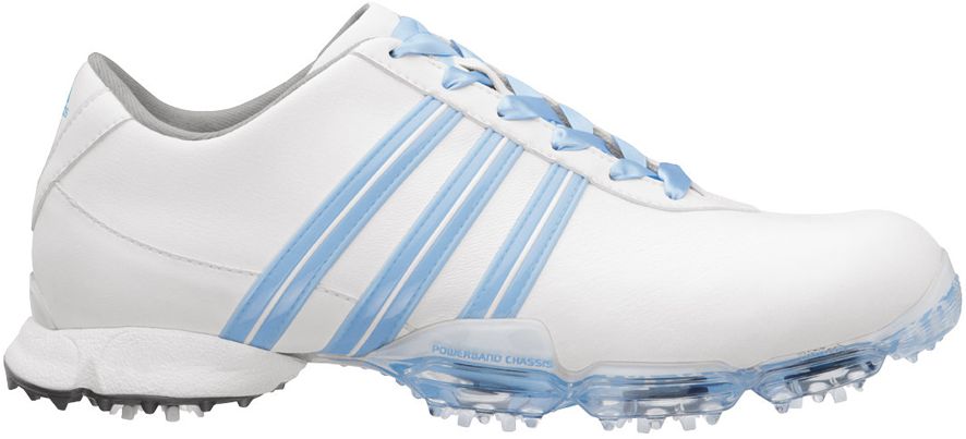 adidas Womens Signature Paula Golf Shoes - White/Blue