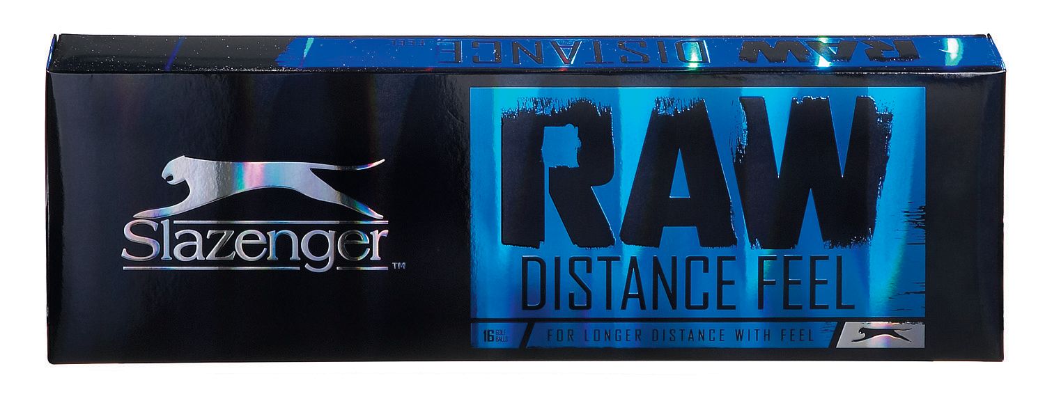 Slazenger RAW Distance Feel Golf Balls - 16 pack