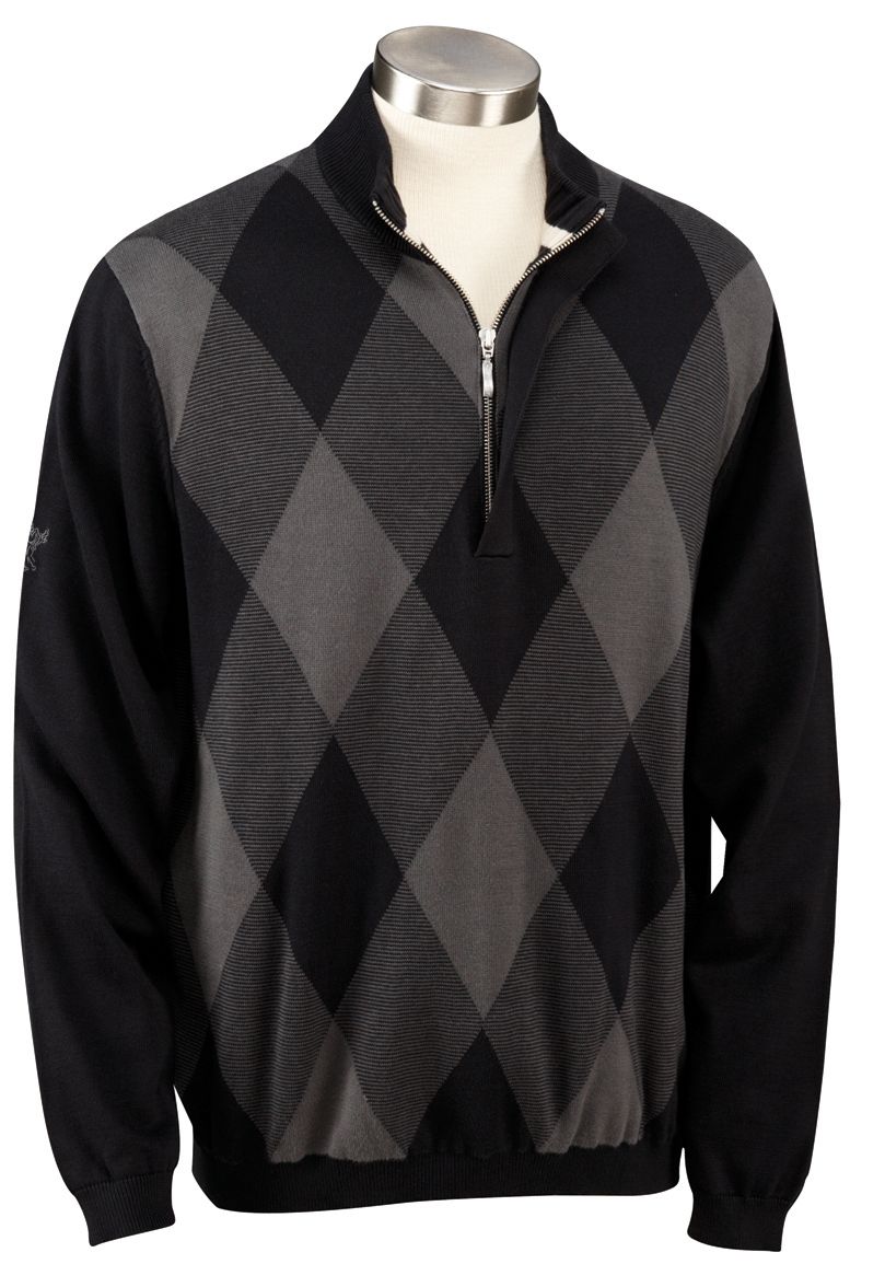 Ashworth Men's 1/2 Zip Sweater