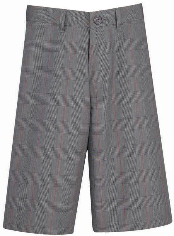 Ashworth Men's Flat Front Fashion Plaid Short
