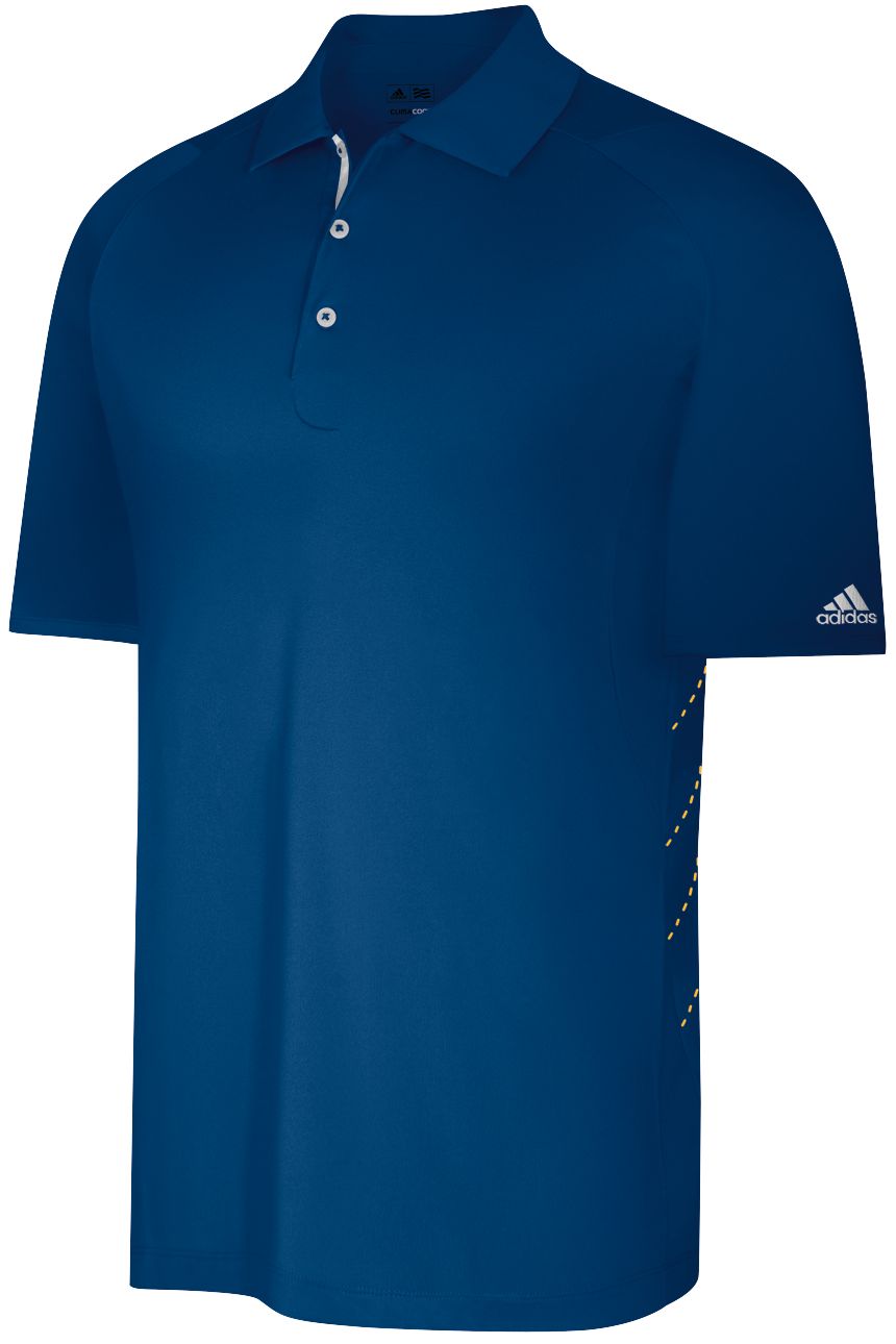 adidas Men's Formotion Energy Piped Short Sleeve Polo