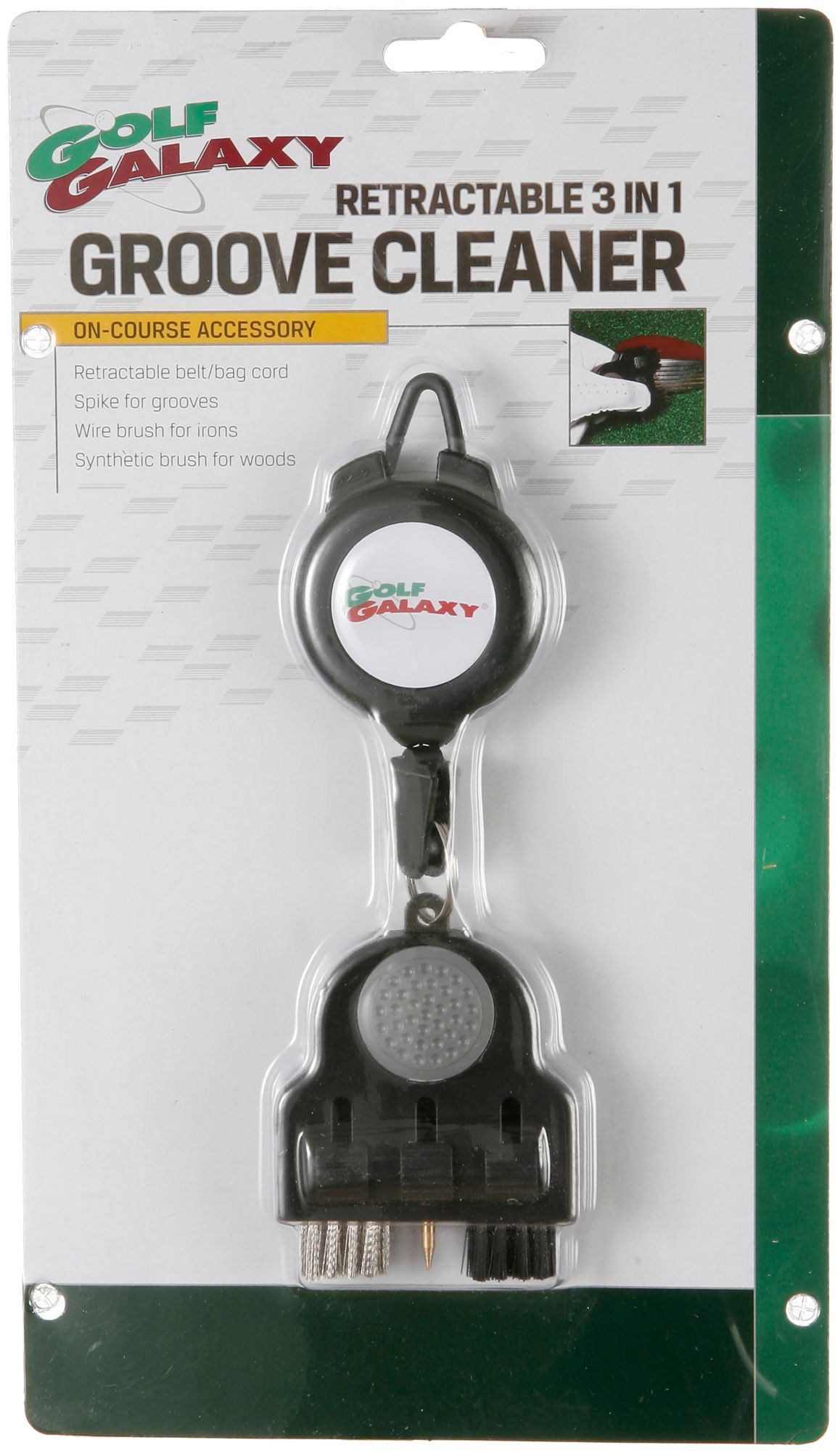 Golf Galaxy Retractable Groove Cleaner
