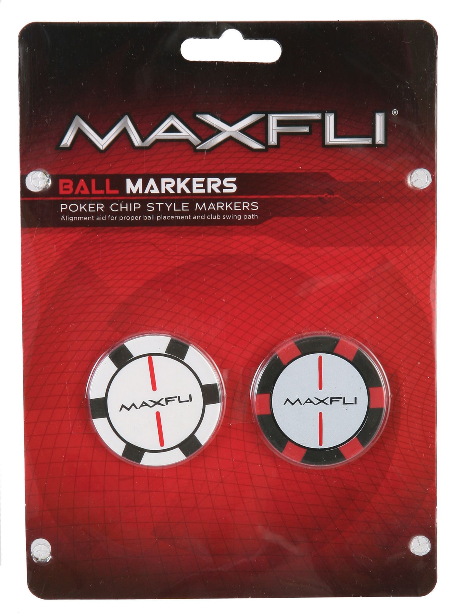 Maxfli Poker Chips Ball Markers - 2 pack