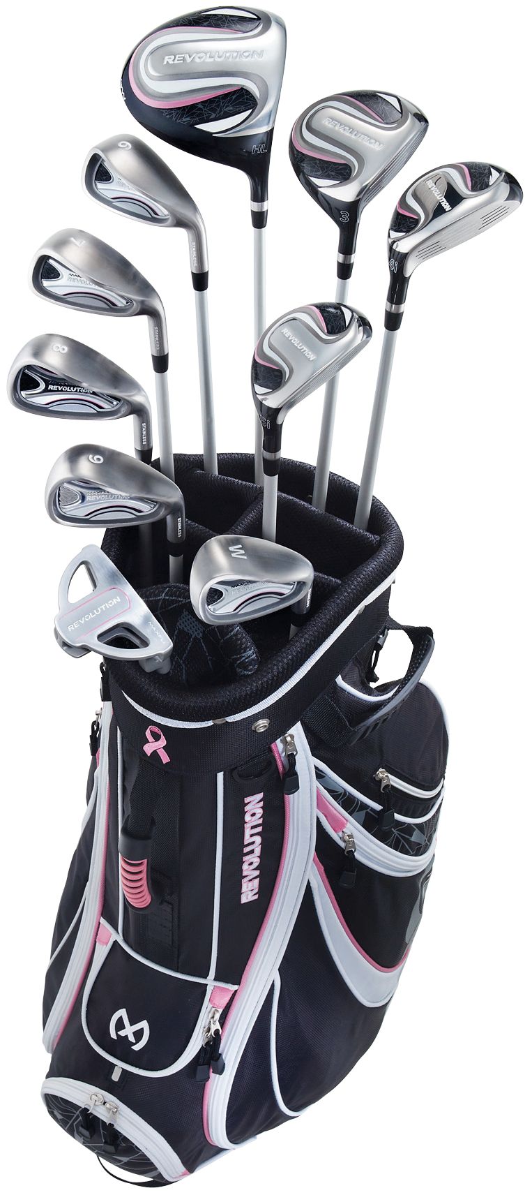 Maxfli Women's Revolution Pink Ribbon 16-Piece Complete Set