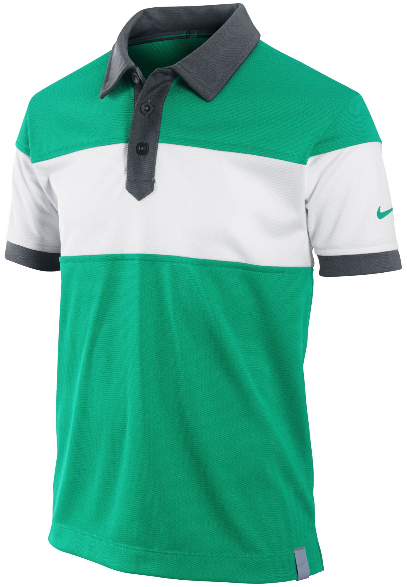 Nike Boys' UV Blocked Short Sleeve Polo