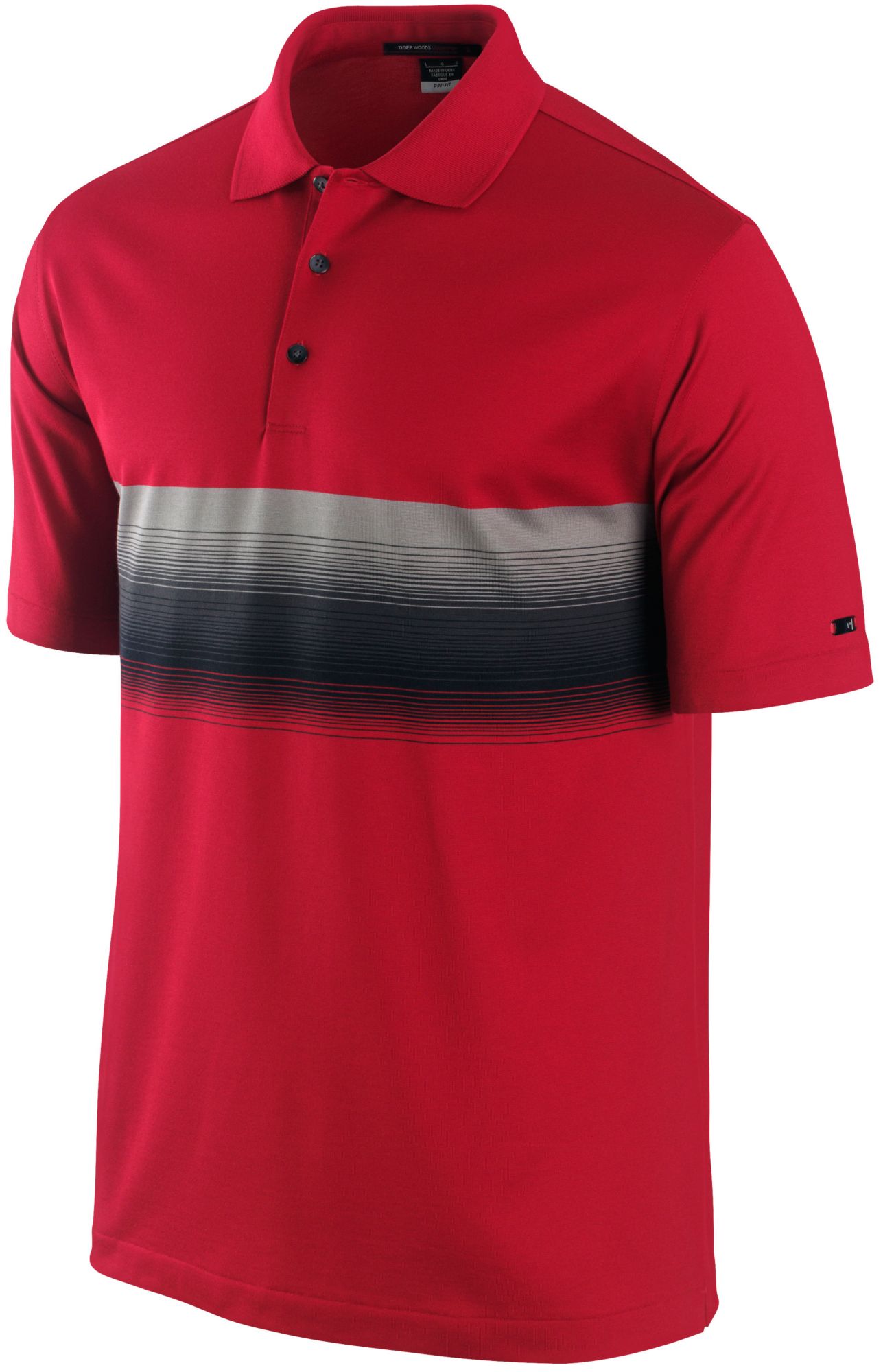 Nike Men's Engineered Stripe Short Sleeve Polo