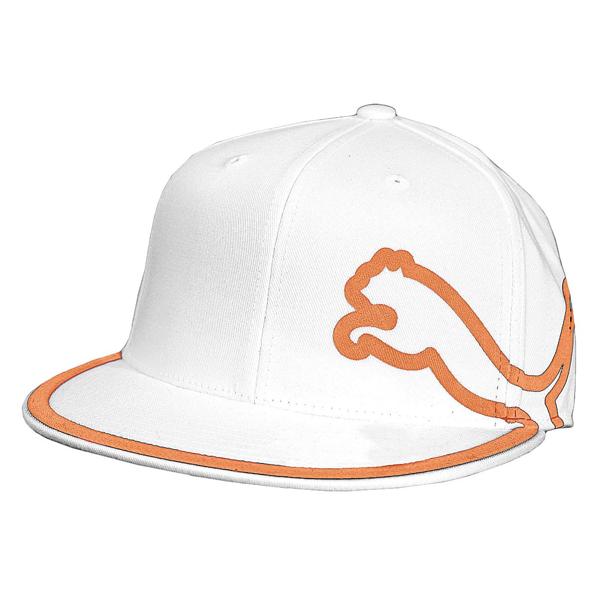 PUMA Fitted Monoline Flat Brim Cap