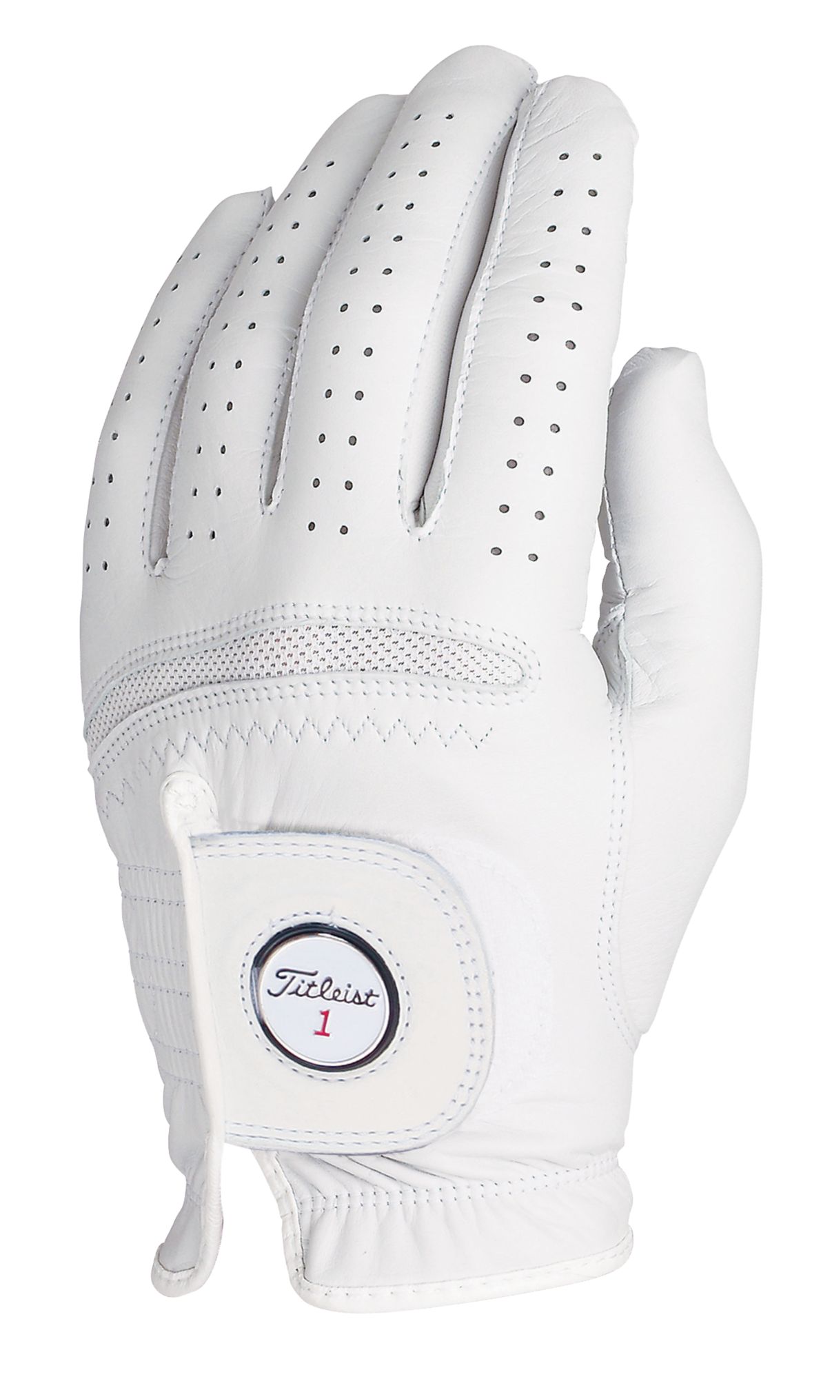 Titleist Men's PermaSoft Golf Glove - White/ White