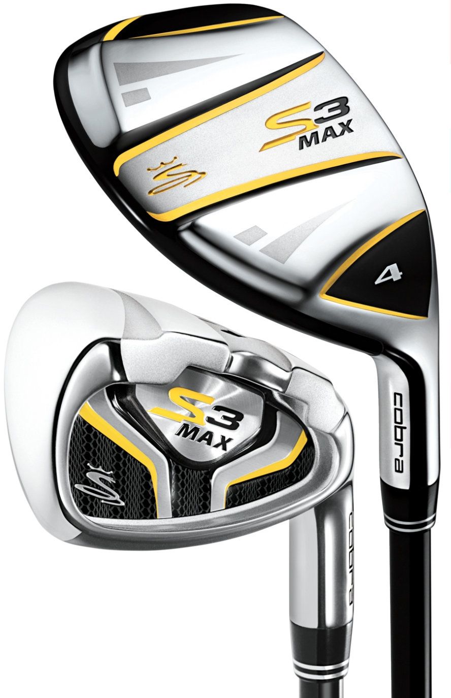 Cobra Men's S3 Max Hybrid/Irons - (Graphite) 4-6H, 7-SW