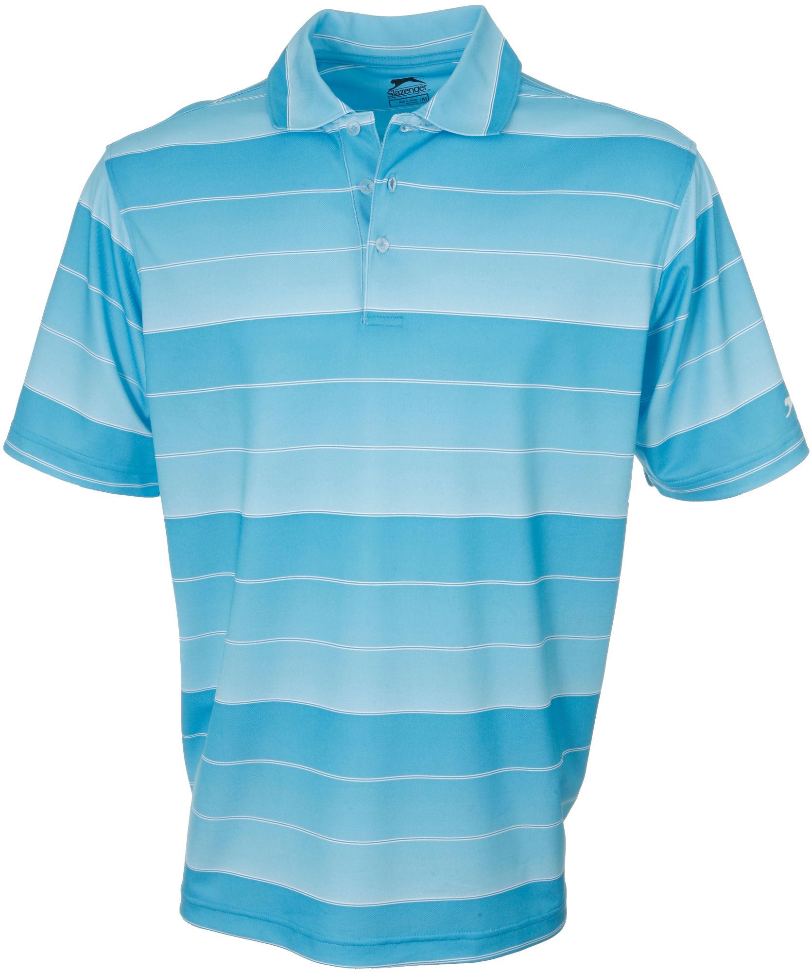 Slazenger Men's Kennedy Stripe Short Sleeve Polo