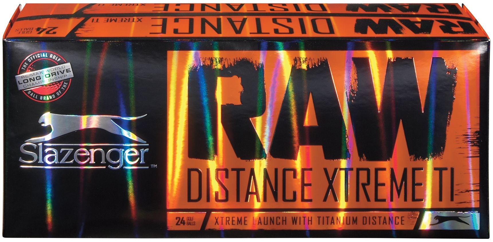 Slazenger RAW Distance Xtreme TI Golf Balls - 24 Pack