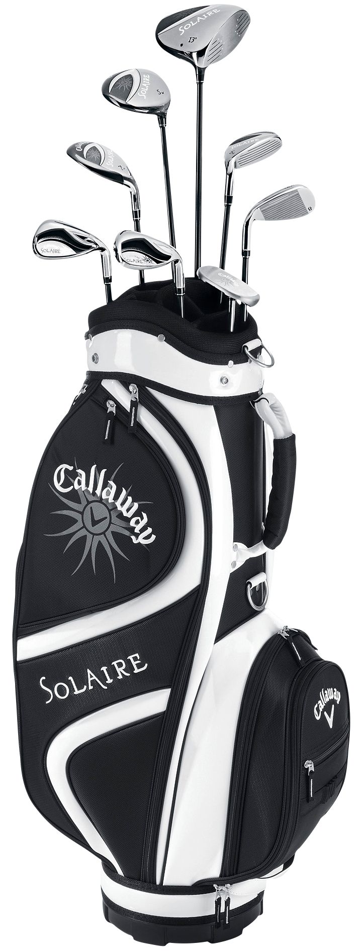 Callaway Women's Solaire 9-Piece Complete Set - Black