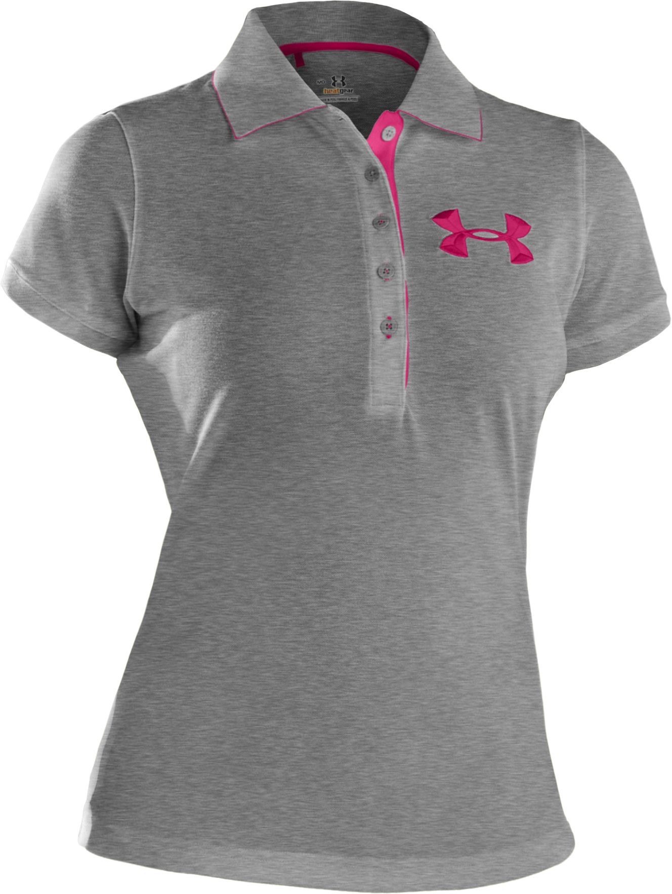 Under Armour Women's Exploded Logo Short Sleeve Polo<br />
