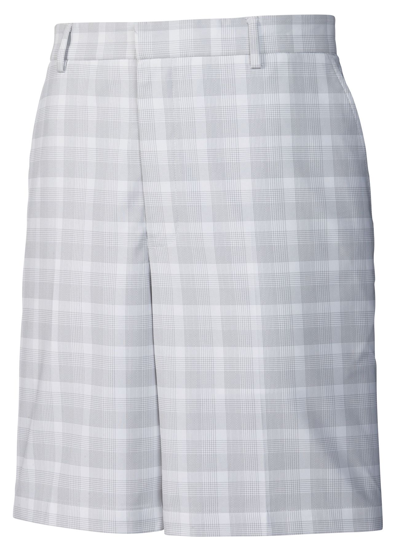 Walter Hagen Men's Boundary Plaid Flat Front Short