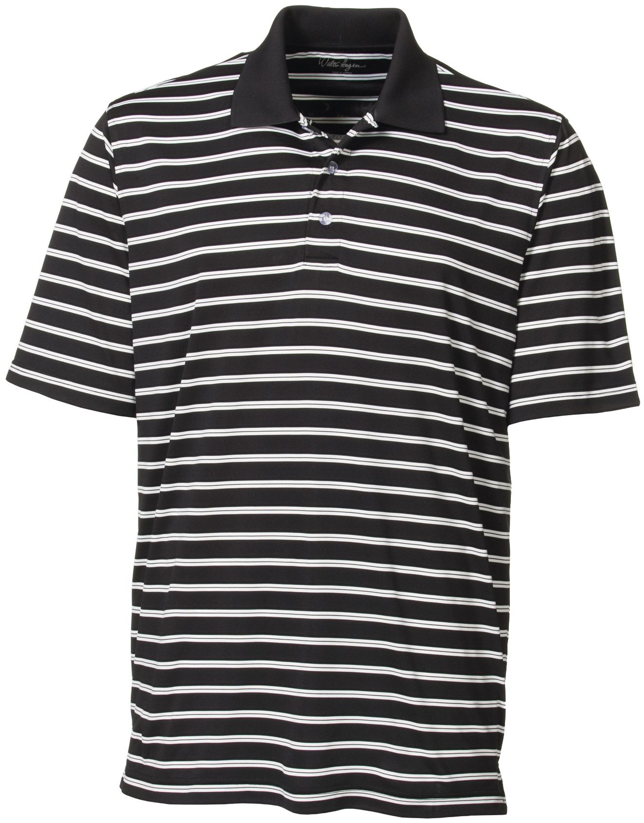 Walter Hagen Men's MacGill Stripe Short Sleeve Polo
