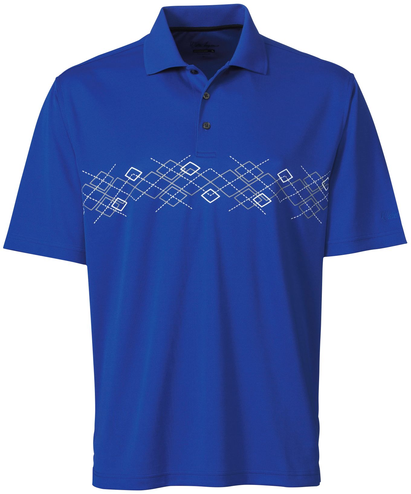 Walter Hagen Men's Ruthven Print Short Sleeve Polo