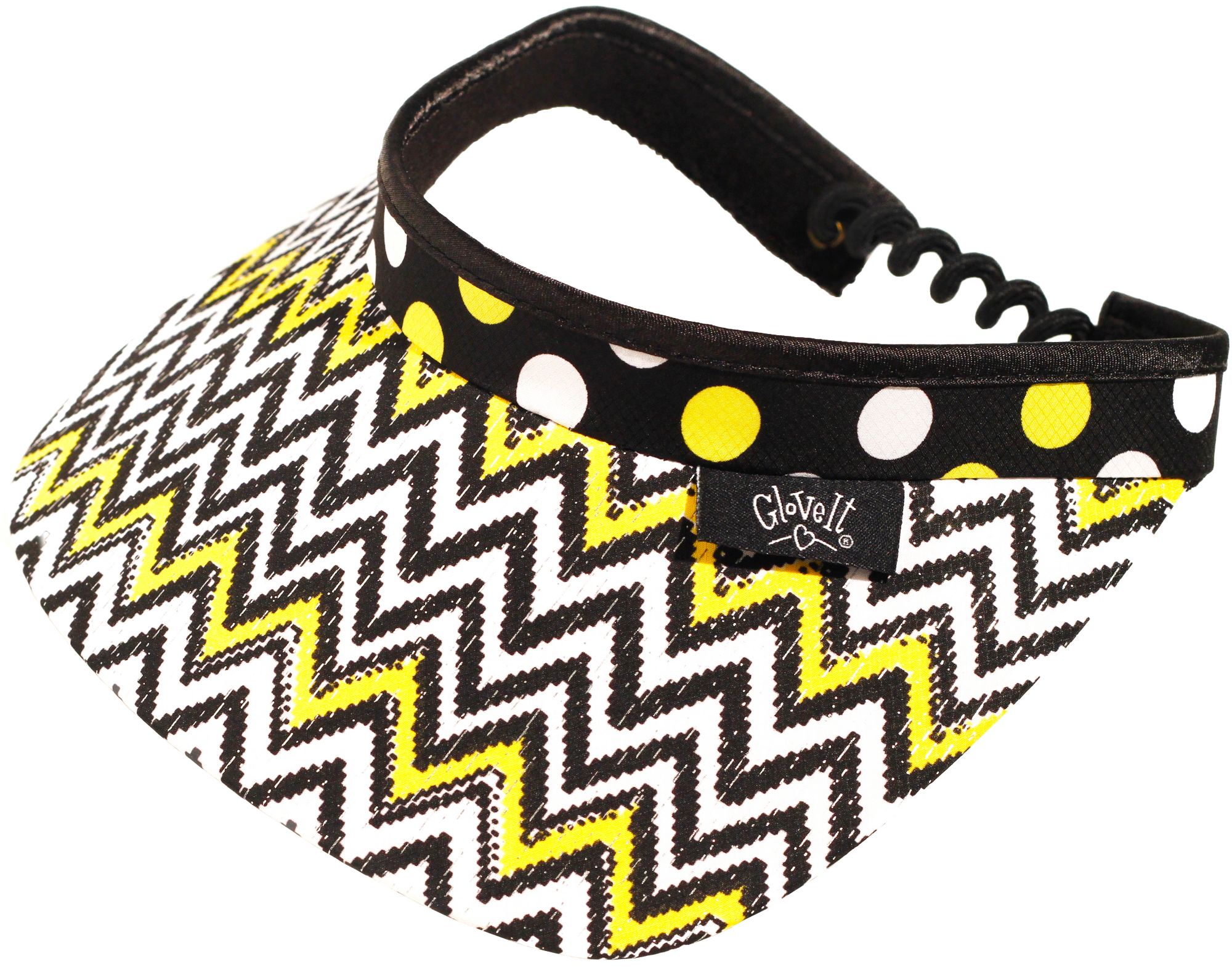 Glove It Women's Zig Zag Patterned Visor